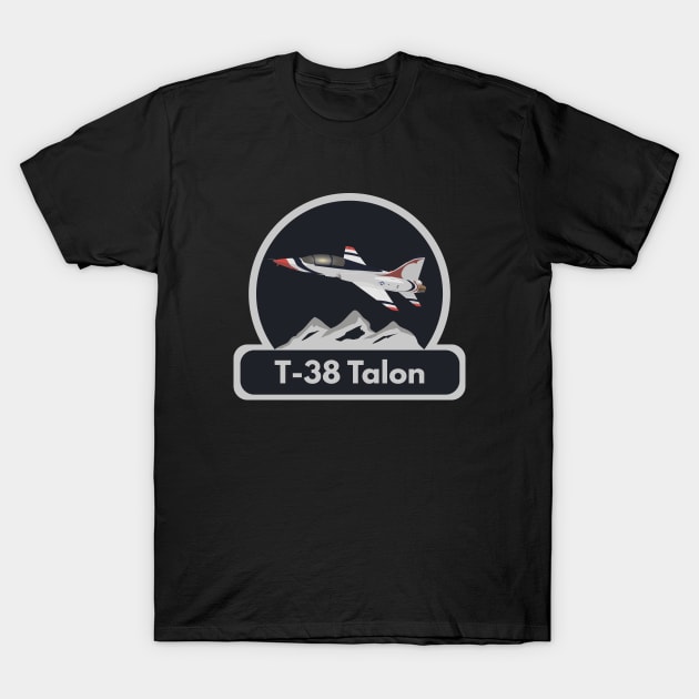 T-38 Talon Jet Trainer Airplane T-Shirt by NorseTech